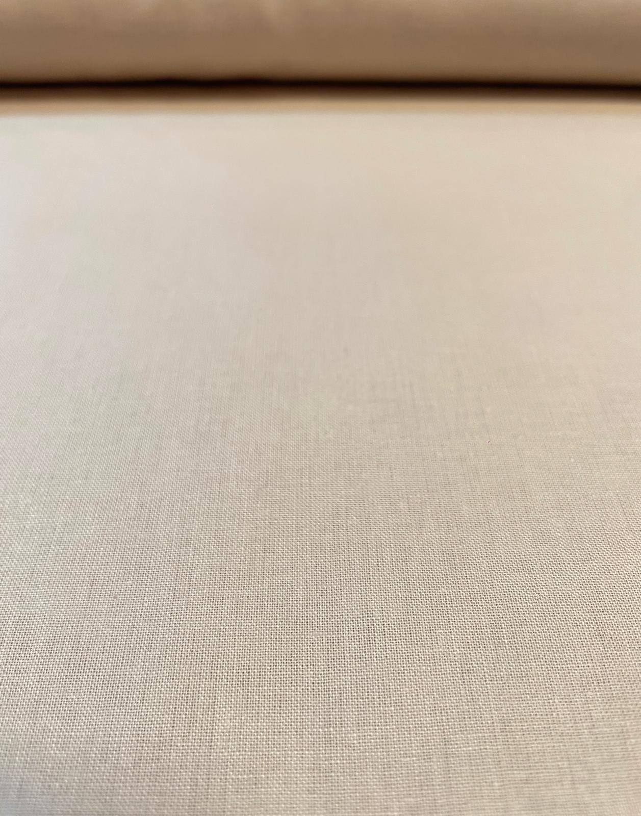 Baumwolle Popeline uni beige Baumwolle Popeline uni beige